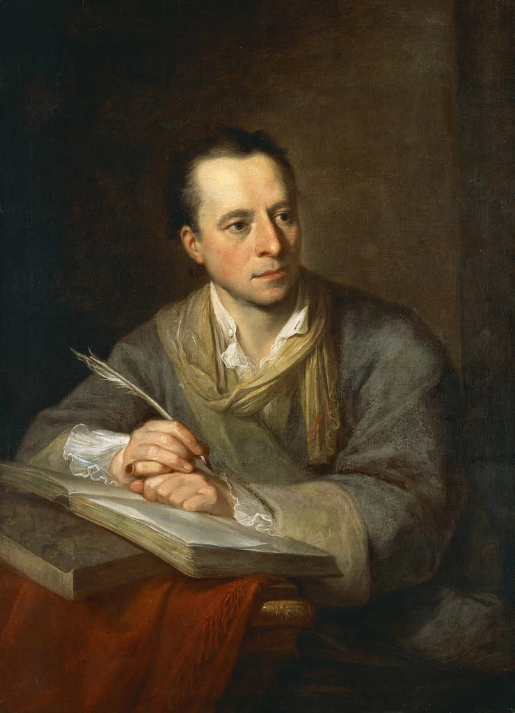 Angelika Kauffmann - 165, Ritratto di Johann Joachim Winckelmann (Stendal 1717, Trieste 1768), archeologo e storico dell'arte tedesco